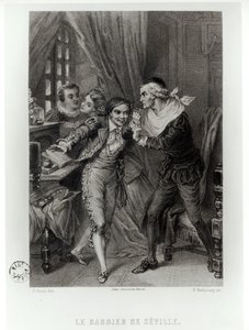 Figaro, illustration from Act III Scene 12 of 